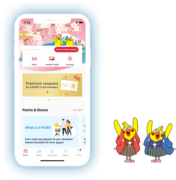 Best App for Enjoying Japan d POINT CLUB APP