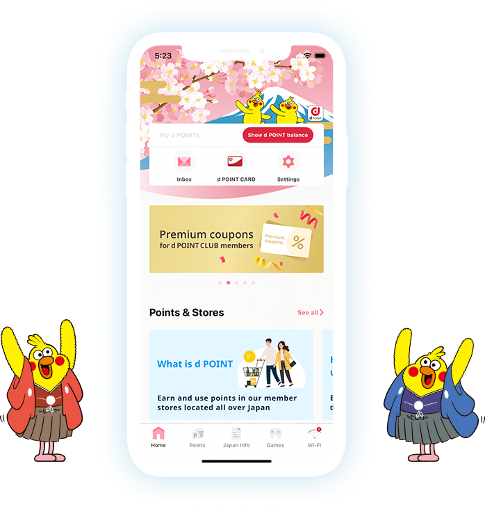 Best App for Enjoying Japan d POINT CLUB APP