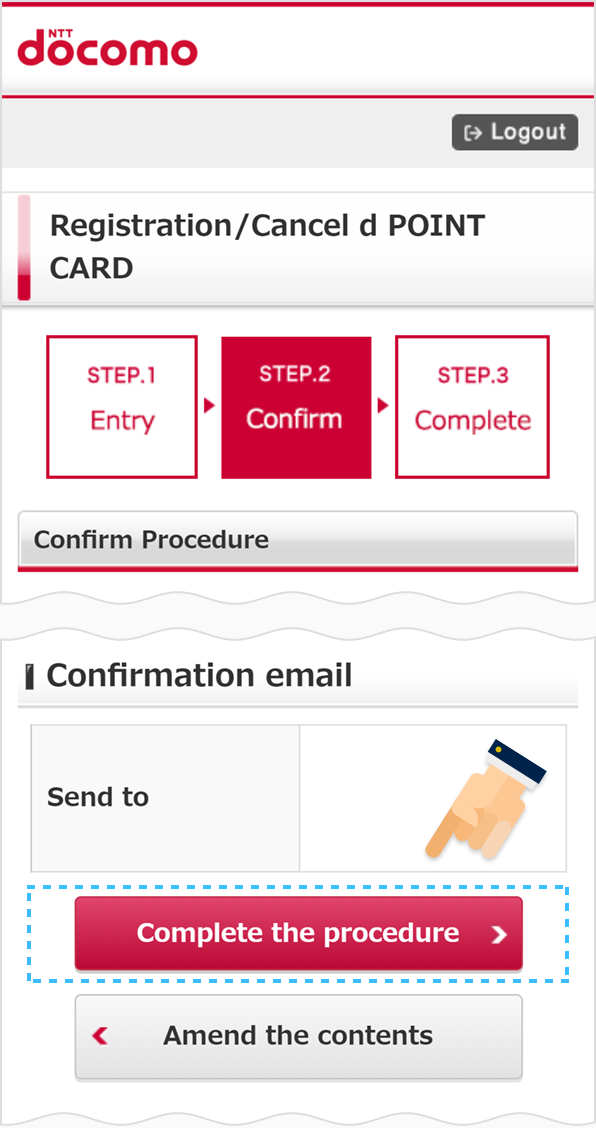 How to add d POINT CARD